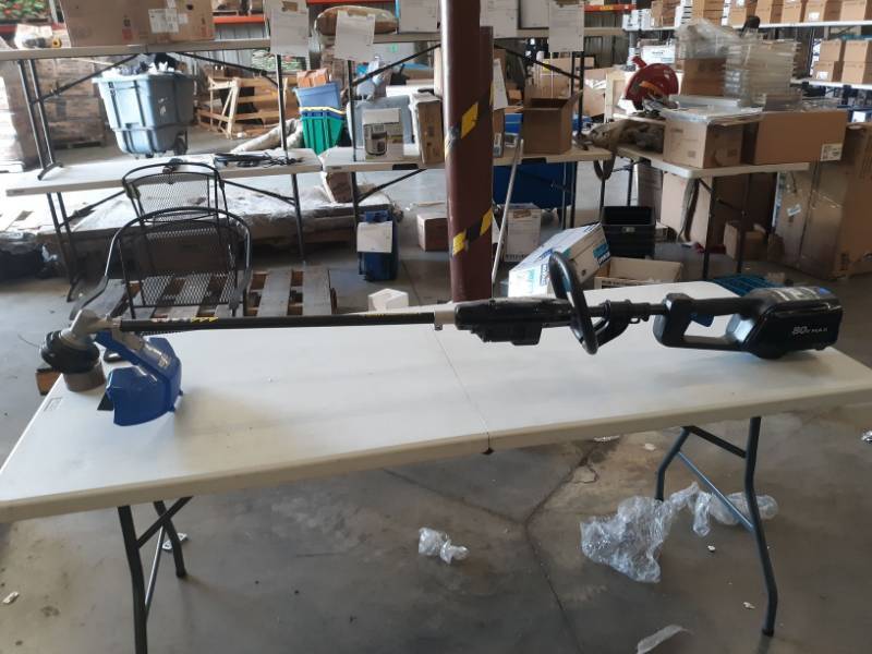 lot 6829 image: Kobalt 80v Brushless Weed Eater