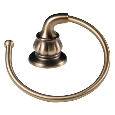 lot 6842 image: Set of two Pfister Towel Holders Treviso Towel Ring in Velvet Aged Bronze BRB-D0VV