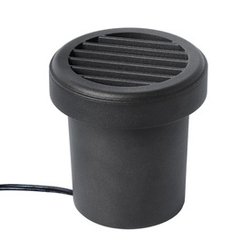 lot 6846 image: Portfolio 9-Watt (35W Equivalent) Specialty Textured Bronze Low Voltage LED Well Light