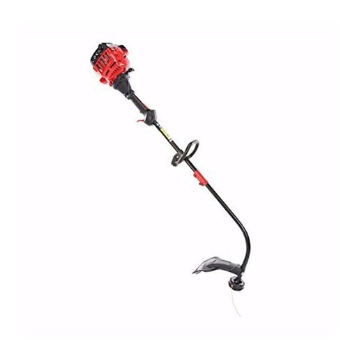 lot 6876 image: Troy-Bilt 25-cc 2-cycle 17-in Trimmer Plus Attachment Compatible Curved Shaft Gas String Trimmer and Edger