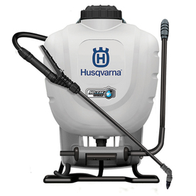 lot 6880 image: Husqvarna 4-Gallon Plastic Tank Sprayer with Should Strap