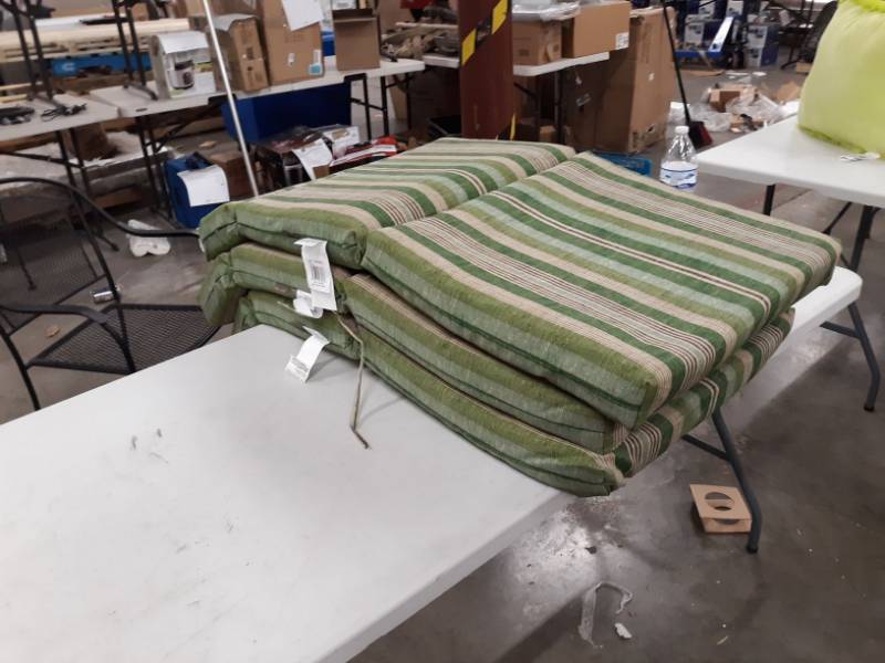 lot 6883 image: Allen  Roth Patio Furniture Cushions