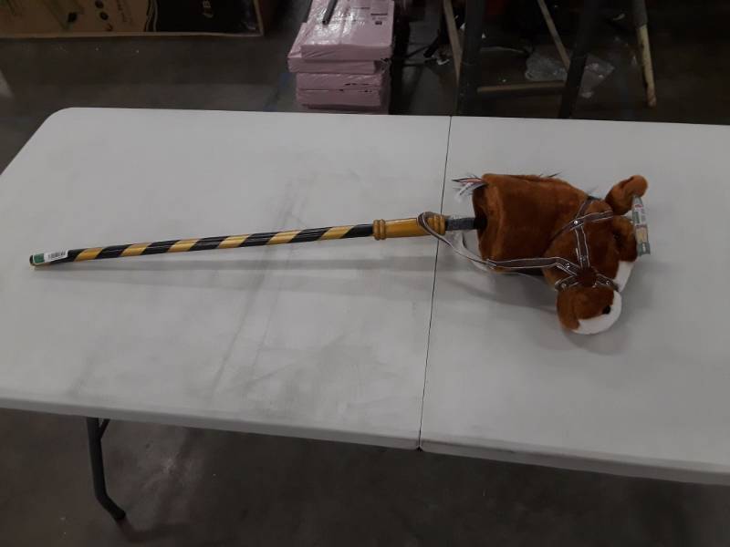 lot 6892 image: Melissa & Doug Gallop-n-Go Stick Pony - - Melissa & Doug