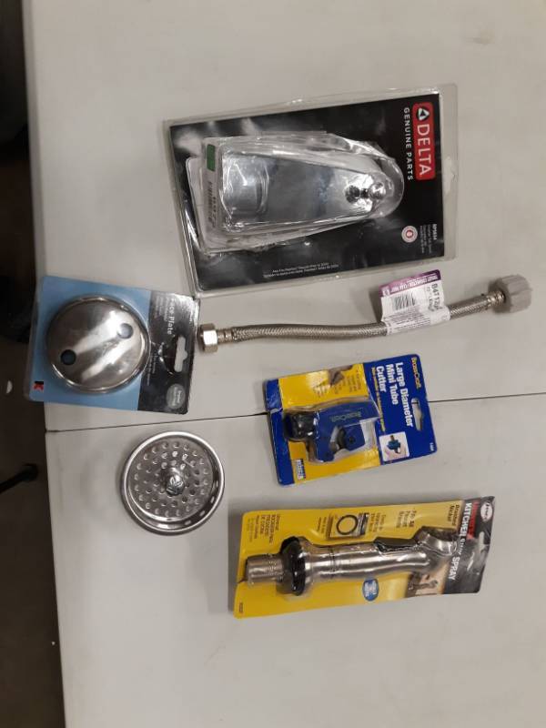 lot 6972 image: Misc. Plumbing Accesories
