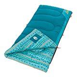 lot 8042 image: Coleman Kids 50 Degree Sleeping Bag, Teal
