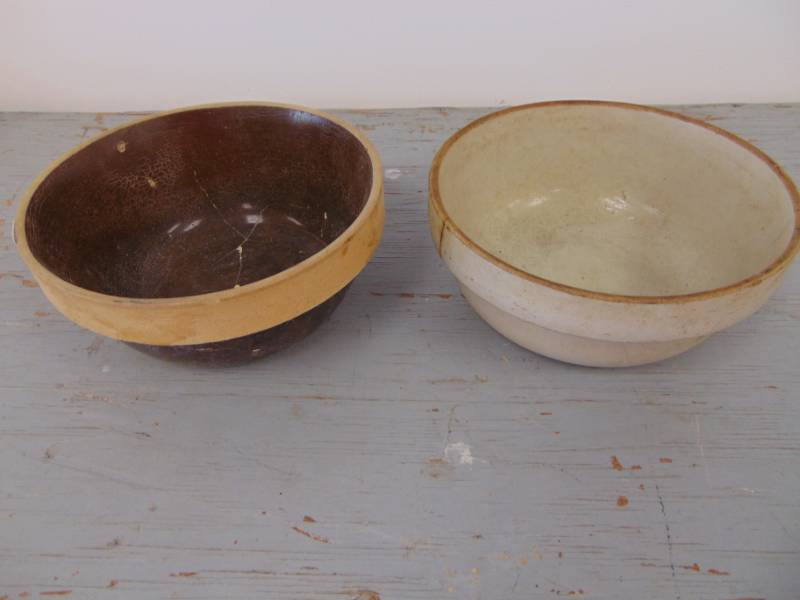 lot 4853 image: 2 Crocks  - Some Damage