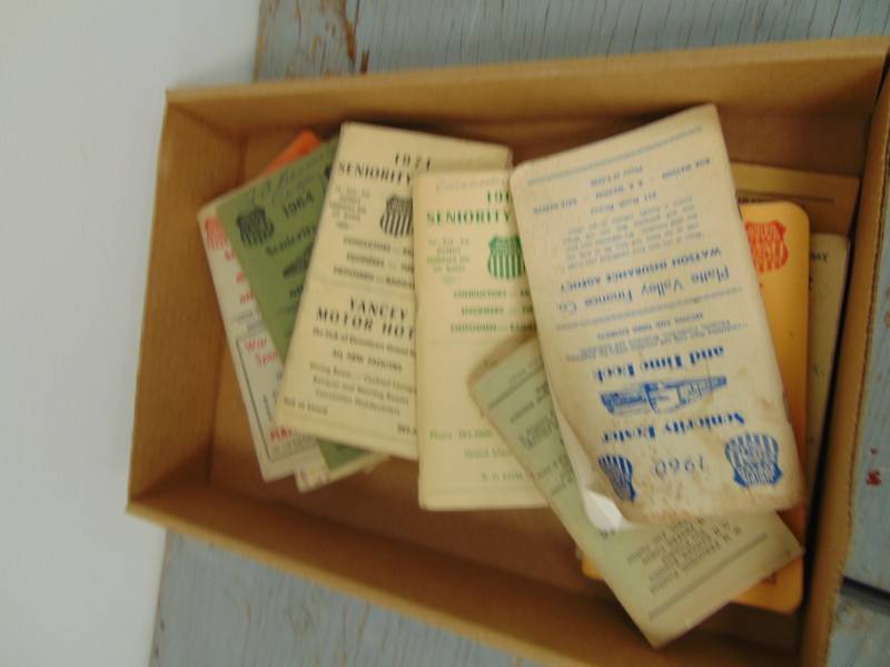 lot 4911 image: Union Pacific Railroad Senority Rosters