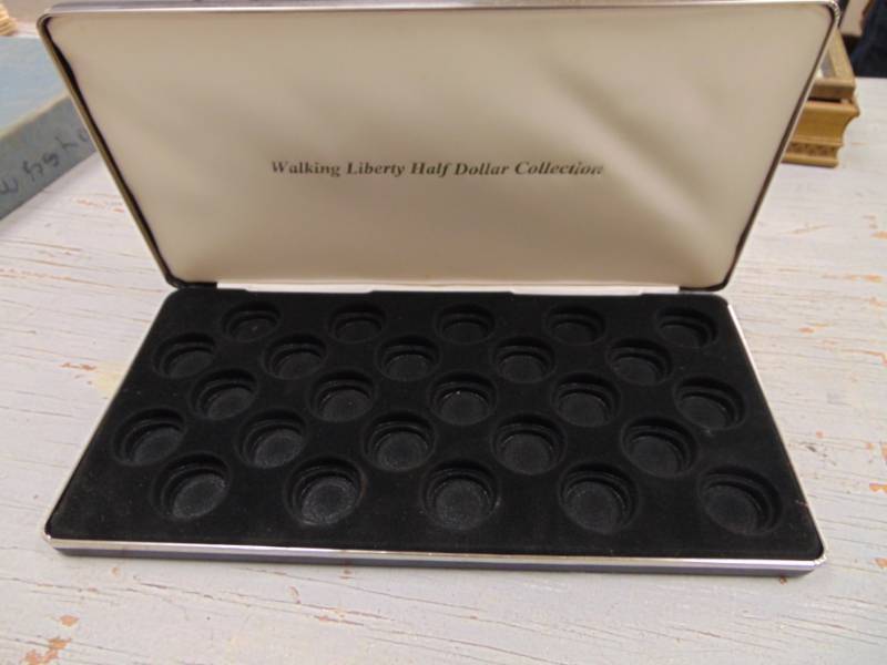 lot 4947 image: Walking Liberty Half Dollar Collection Case
