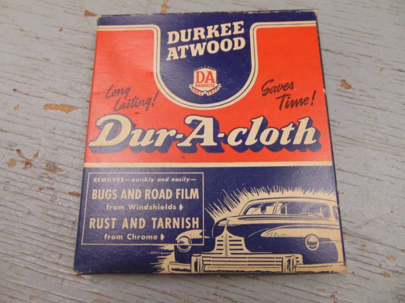 lot 4957 image: Durkee Atwood DUR-A- CLOTH