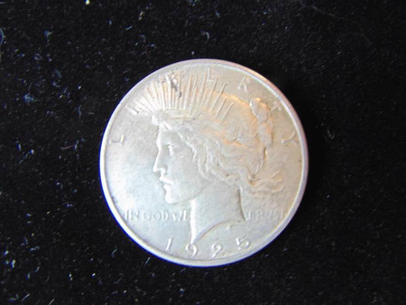 lot 4991 image: 1925 Peace Dollar - Ungraded
