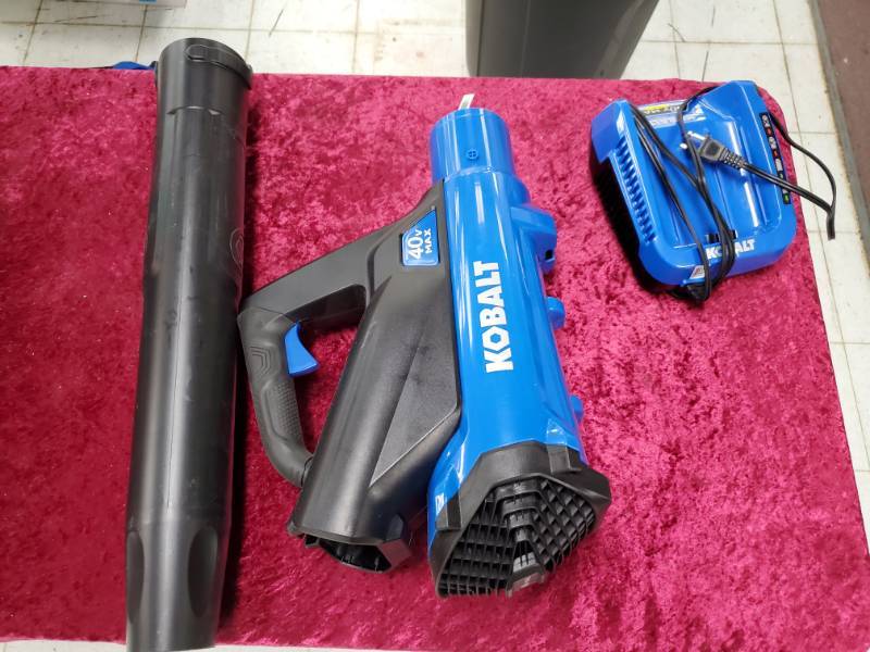 lot 6059 image: Kobalt 40v Max Leaf Blower NO Battery