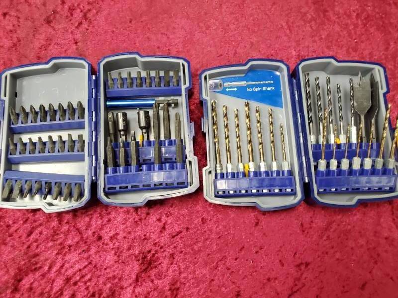 lot 6136 image: Kobalt Drill Bit Driver Head Set with Case