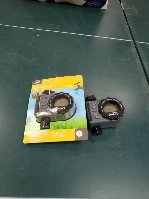 lot 6122 image: Orbit Hose Faucet Timer Appears New No Further Testing