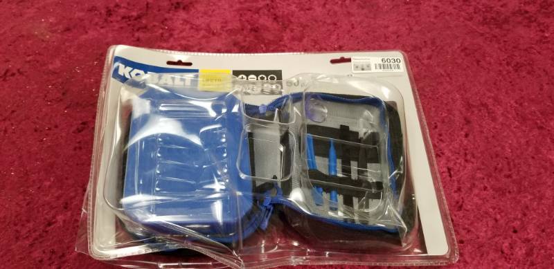 lot 6030 image: Kobalt Drill Bit Driver Head Set with Case