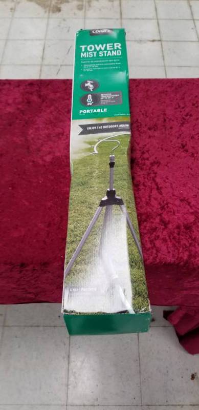 lot 6042 image: Tower Mist Stand by Orbit - Appears New, No Further Testing
