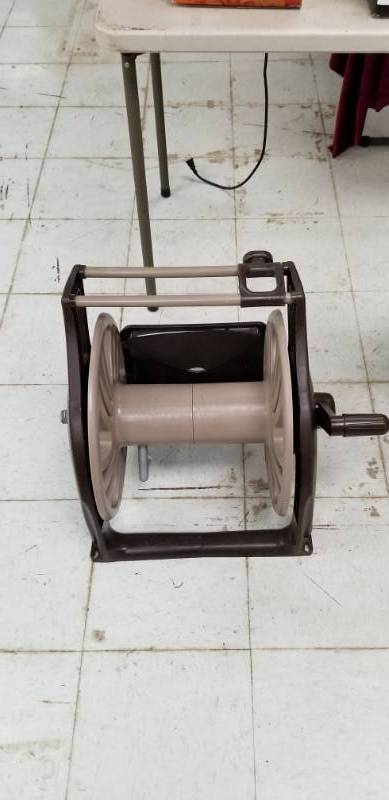 lot 6043 image: Plastic Hose Reel - Appears New No Further Testing