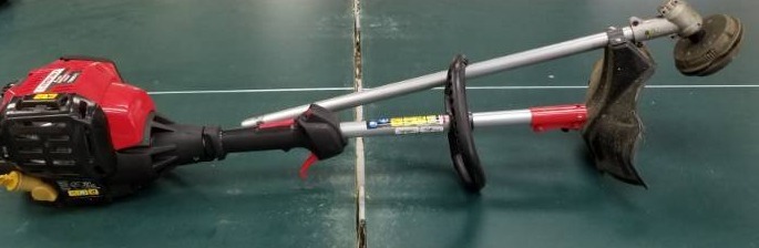 lot 6017 image: Troy Built 4 Cycle Gas Trimmer - Not Tested