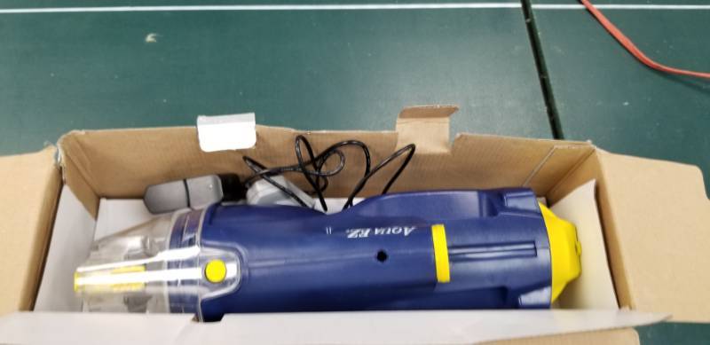 lot 6021 image: Aqua EZ Underwater Rechargeable Pool Vacuum - Fully Functional