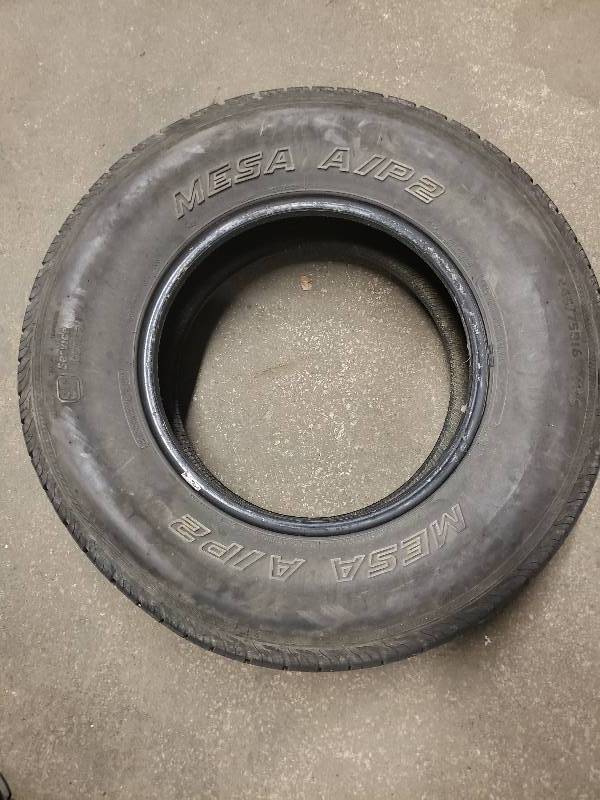 lot 10461 image: Mesa AP2 24575R16 Tire