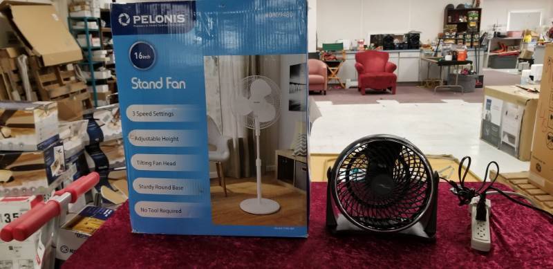 lot 2256 image: Lot of Fans Not Tested Unknown Working Condition