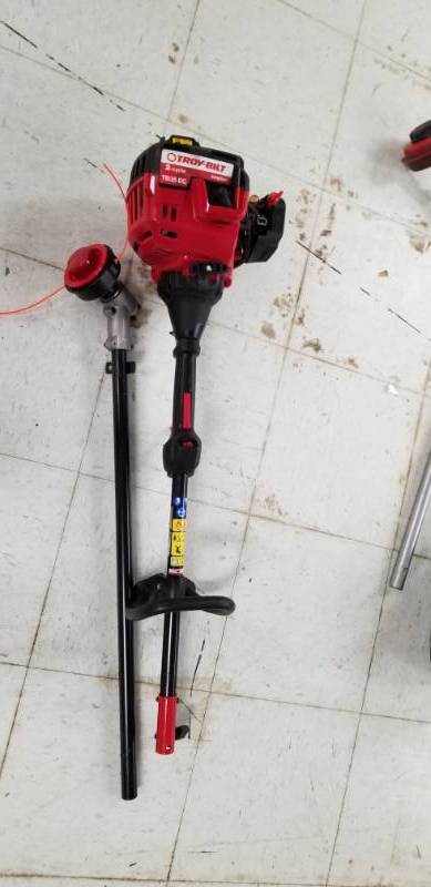 lot 2308 image: Troy-Bilt Weed Eater Has Compression No Further Testing