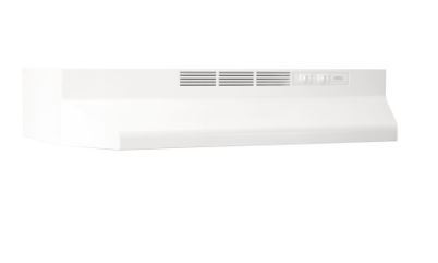 lot 2245 image: Broan 30-Inch Under Cabinet Range Hood (Color White) Open Box Not Tested