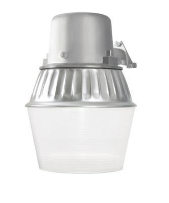 lot 2265 image: Utilitech 65-Watt EQ Gray Dusk-to-Dawn Floodlight Unknown Working Condition Not Tested