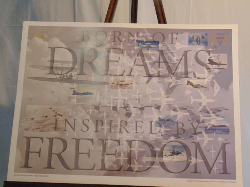 lot 14348 image: Centennial of Powered Flight Part of the Air Force Art Collection
