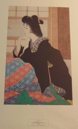 lot 14357 image: Snow Woodblock print