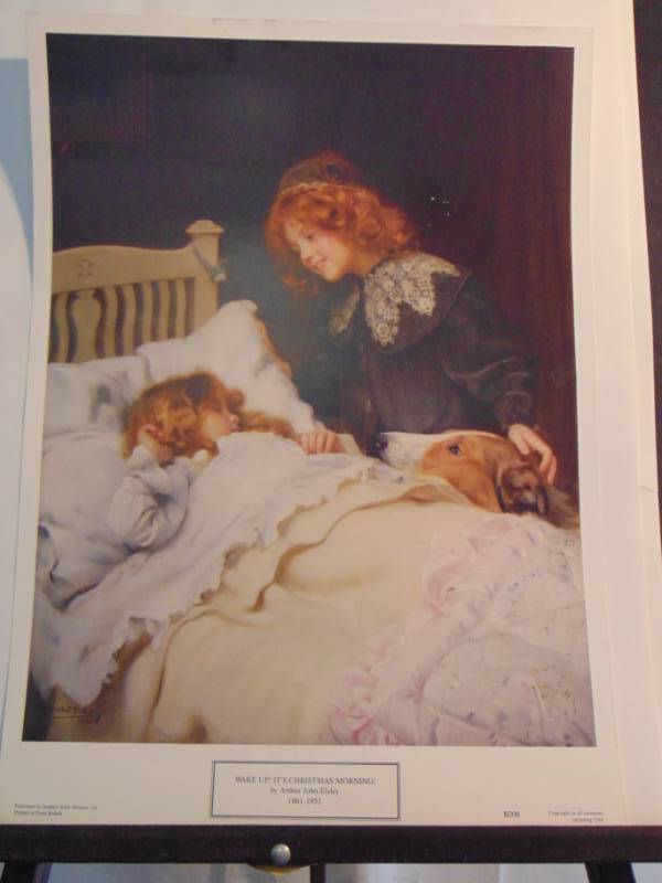 lot 14372 image: Wake Up Its Christmas By Author Jon Elsey