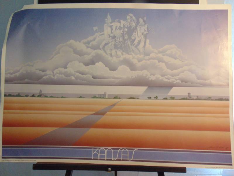 lot 14378 image: Kansas Print Signed 86