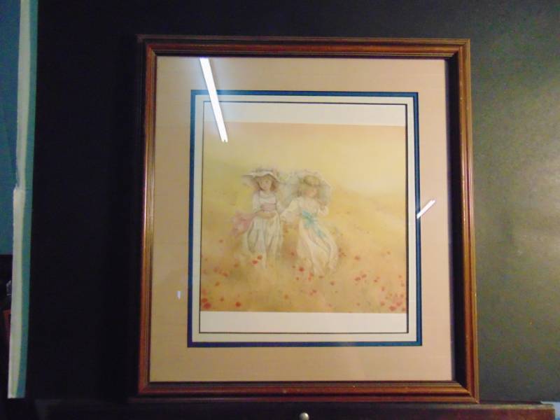 lot 14419 image: Professionally framed Painting