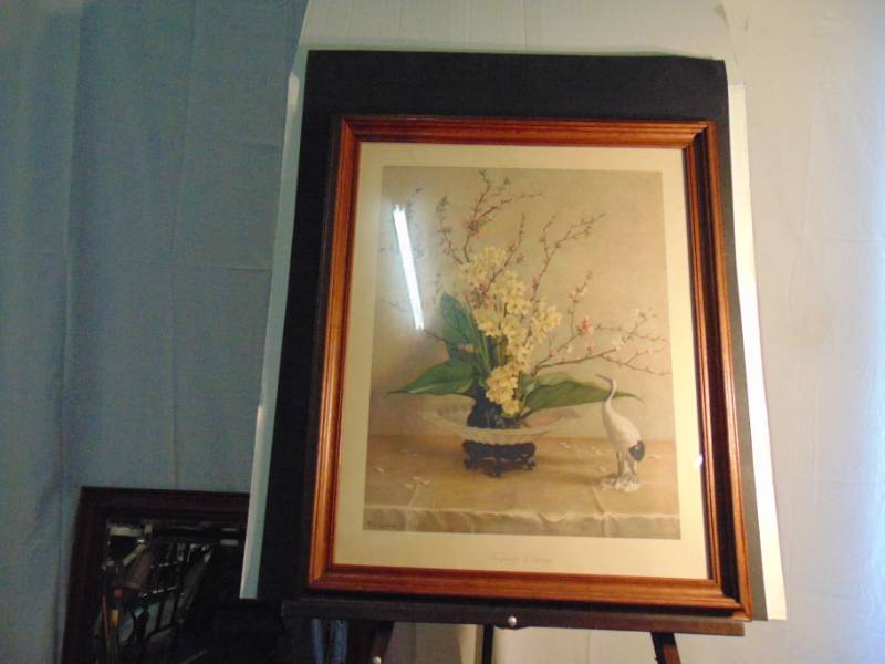 lot 14422 image: Fragrance Of Spring Framed Print