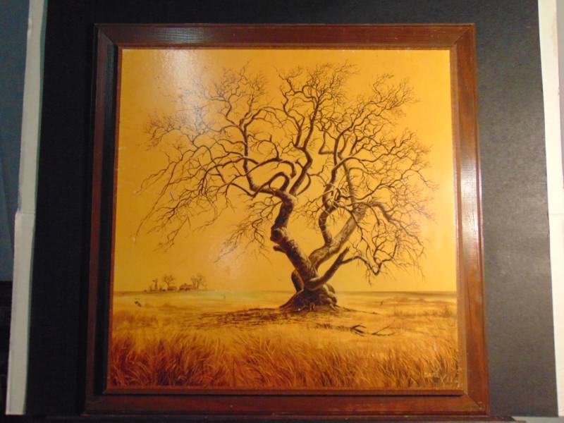 lot 14439 image: Tree in Golden Light by Gare