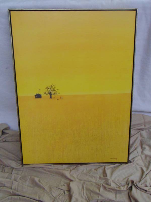 lot 14627 image: Duane Armstrong Oil Painting