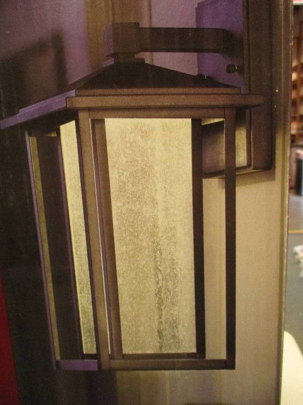 lot 106 image: Exterior LED Wall Lantern