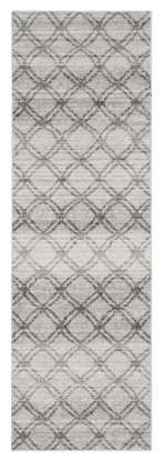 lot 13 image: Neuman SilverCharcoal Area Rug 26x6 R14