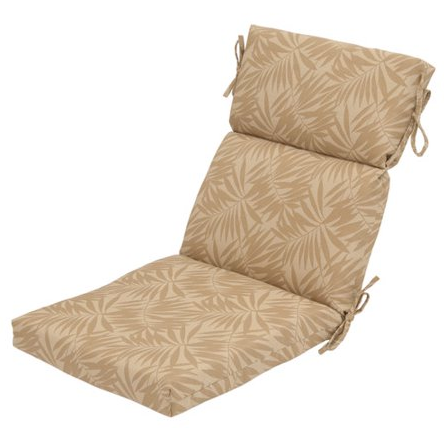 lot 152 image: Armantha Palm Outdoor Dining Chair Cushion