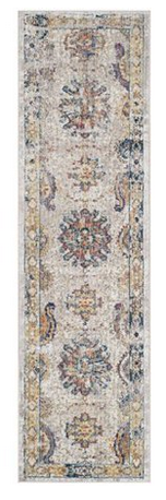 lot 22 image: Gardner Light Gray Area Rug 23x8 R25