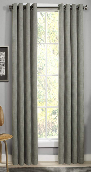 lot 46 image: Eclipse Sage Palisade Curtain Panels 52x84