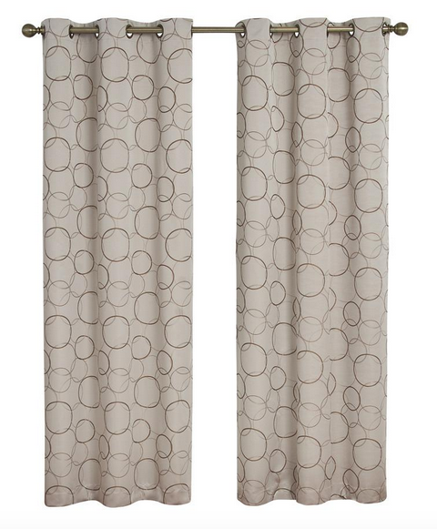 lot 62 image: Eclipse Meridian Curtain Set 42x63