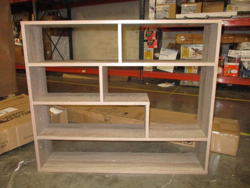 lot 249 image: Bunker Rectangular Wall Shelf
