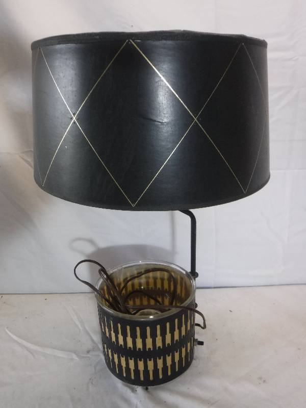 lot 12033 image: unique table lamp