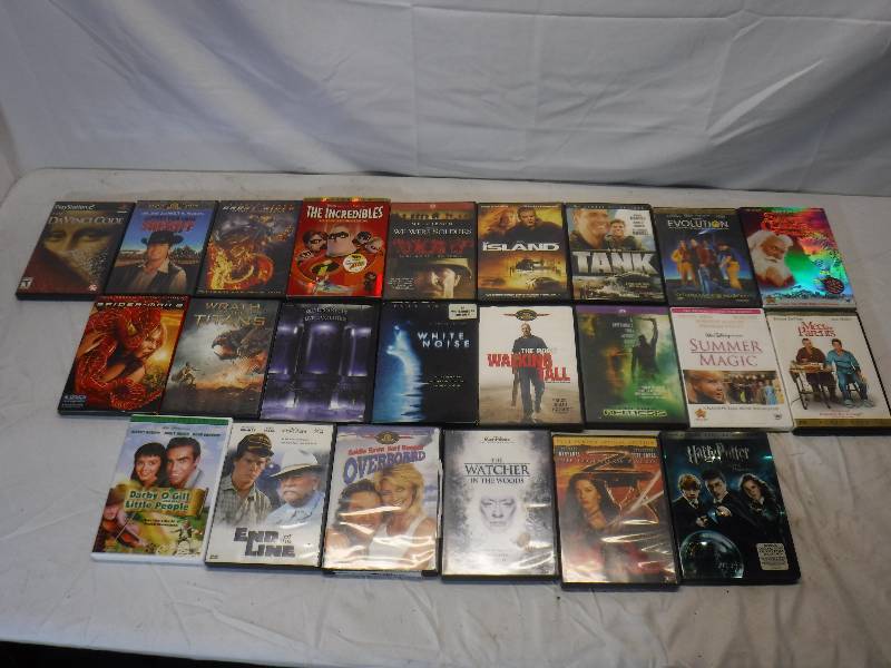 lot 12080 image: DVD lot includes some great titles