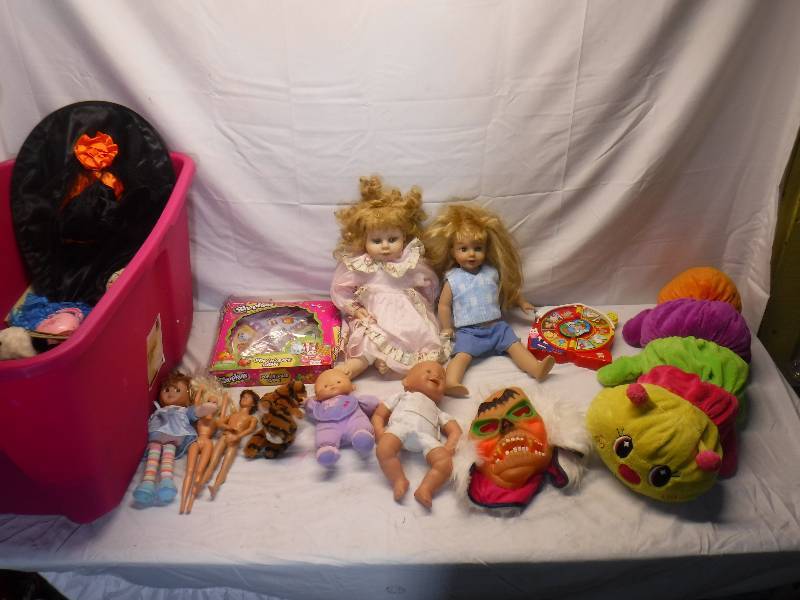 lot 12090 image: Dolls, see and say and more toys
