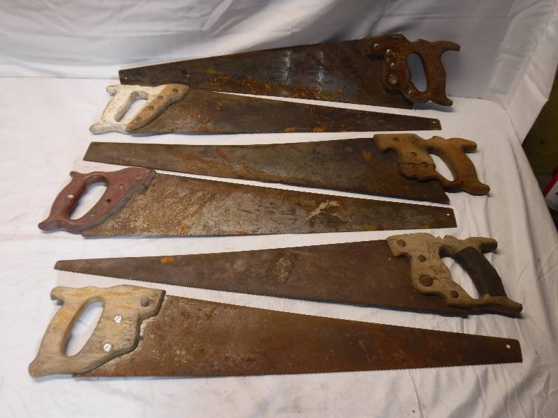 lot 12094 image: Henry Disstan and sons saw and more saws