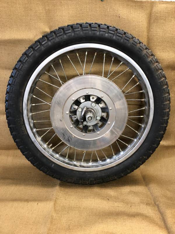 lot 1356 image: 3.50-19 Motorcycle Tire