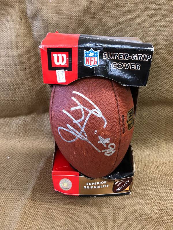 lot 1369 image: Signed Football by Ryan Sims