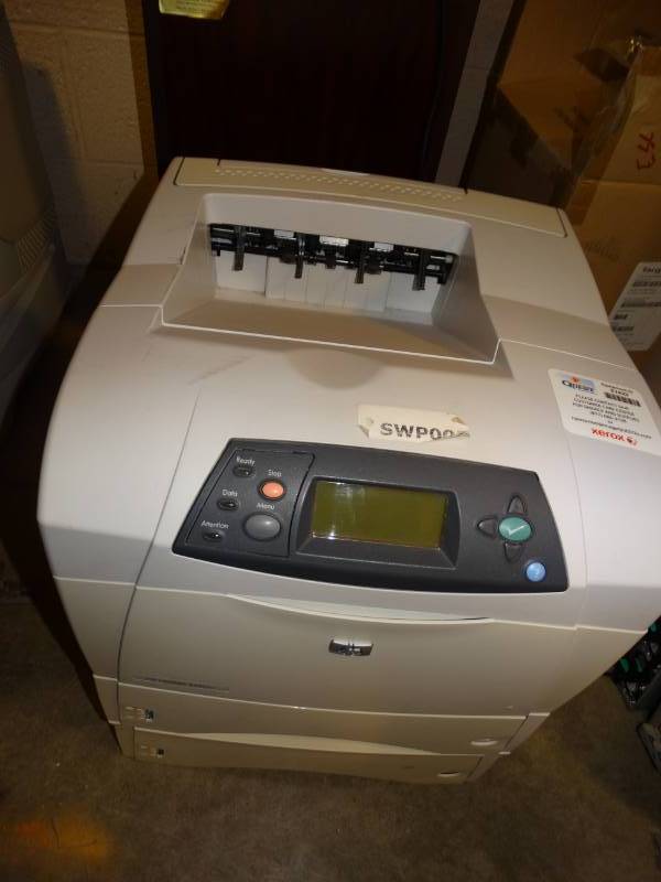 lot 16000 image: HP laserjet 4250tn.