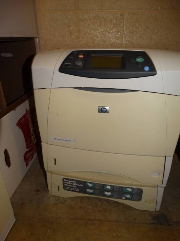 lot 16001 image: HP laserjet 4250tn.